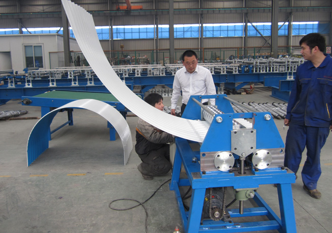 Roofing Panel Curving Machine 